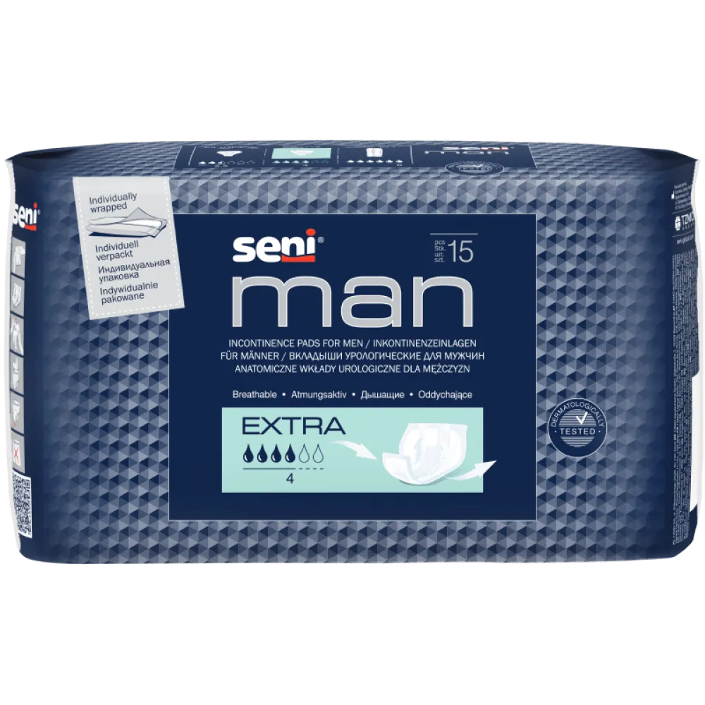 Seni Man Extra Absorbante barbati 15 bucati
