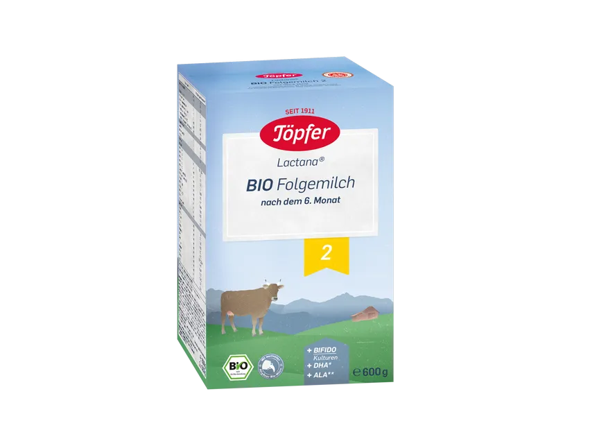 TOPFER BIO 2 LAPTE 600G