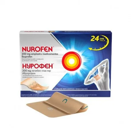 Nurofen 200 mg , 2 plasturi medicinali dureri de spate