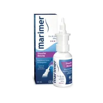 Spray nazal pentru sinuzita si rinita Marimer, 30ml, Gilbert