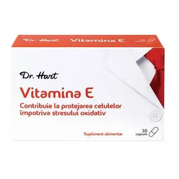 Dr.Hart Vitamina E 100mg, 30 capsule