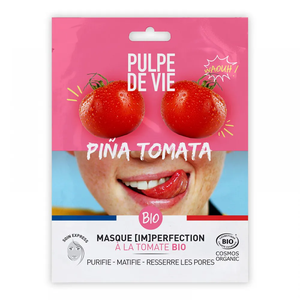 Masca pentru imperfectiuni Pina Tomata, Pulpe de Vie