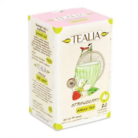 Strawberry 20 plicuri piramida, 2g