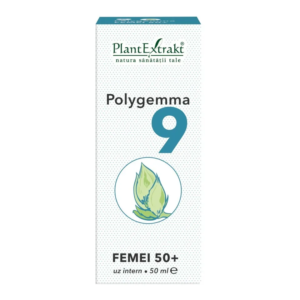 PLANTEXTRAKT POLYGEMMA 9 FEMEI 50+ 50ML