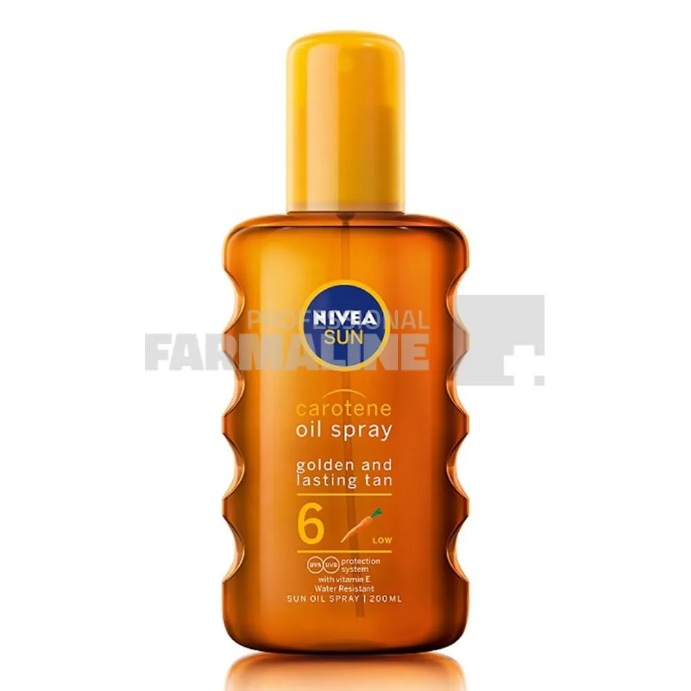 Nivea Sun 80403 Ulei spray plaja SPF6 200 ml