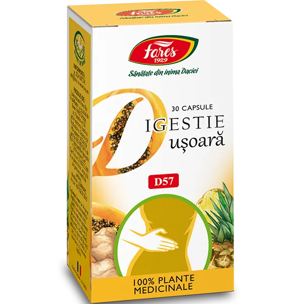 Digestie usoara x 30cps (Fares)