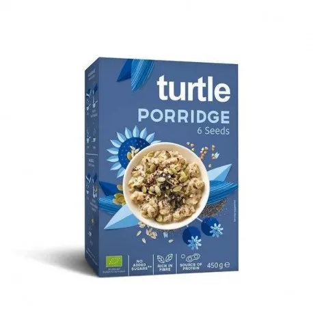 TURTLE Cereale terci eco 6 tipuri de seminte, 450g