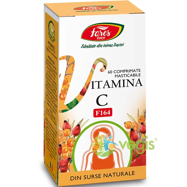 Vitamina C naturala x 60cps (Fares)