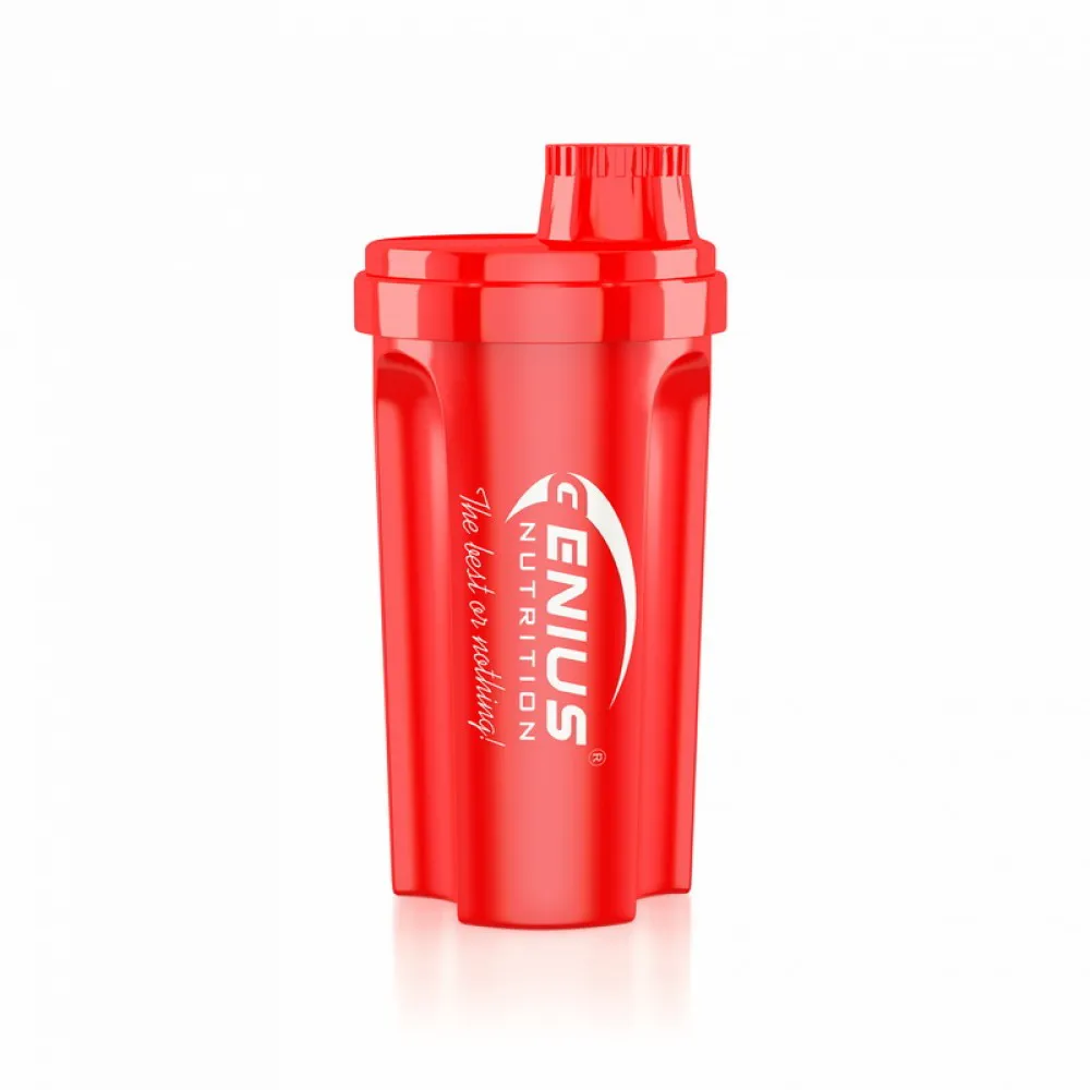 Shaker rosu 700 ml, Genius Nutrition