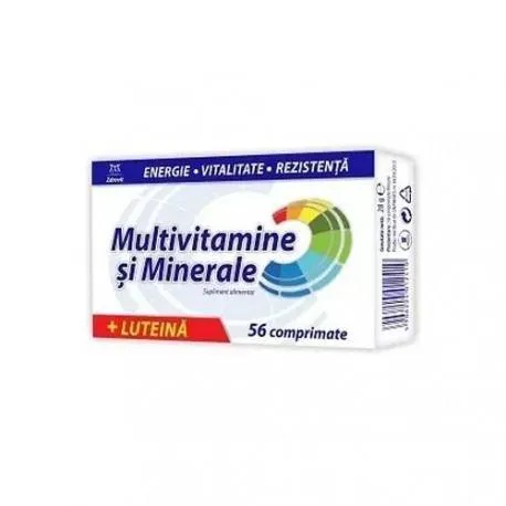 Multivitamine si minerale+luteina x 56 cpr