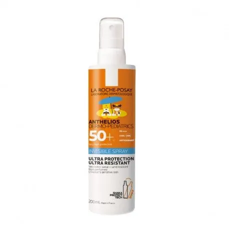 La Roche-Posay ANTHELIOS Dermo-Pediatrics spray invizibil SPF 50+, 200ml