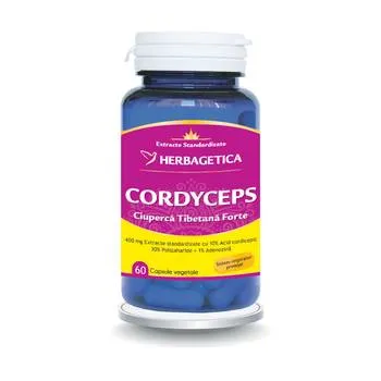 Cordyceps 10/30/1, 60 capsule, Herbagetica