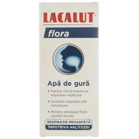 Lacalut Apa De Gura Flora Antiplaque 300ml