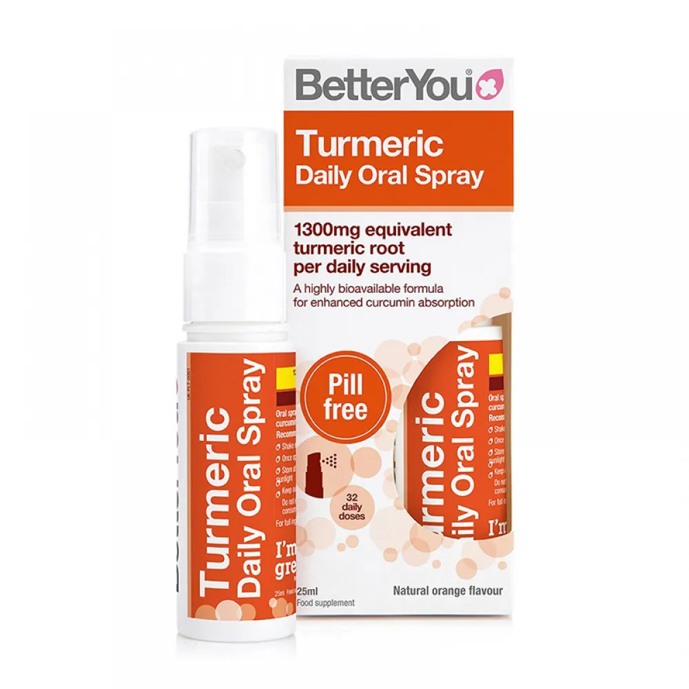 Turmeric Oral Spray (25ml), BetterYou