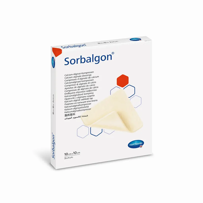 SORBALGON ALGINAT 10X10 CM *10 BUC HARTMANN