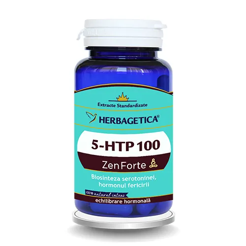 5-HTP 100 Zen forte x 60cps(Herbagetica
