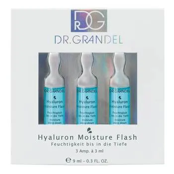 Set fiole cu acid hialuronic Hyaluron, 3x3ml, Dr.Grandel