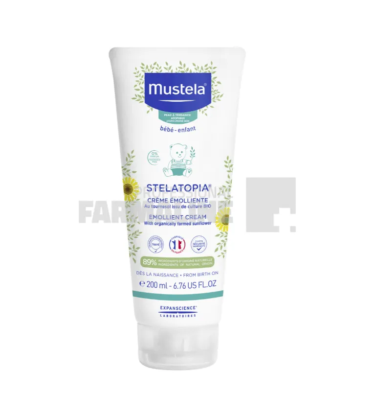 Mustela Stelatopia Crema emolienta 200 ml