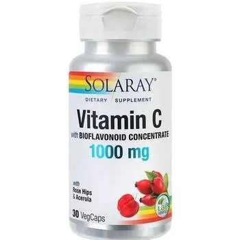 Solaray Vitamina C 1000mg, 30 capsule, Secom