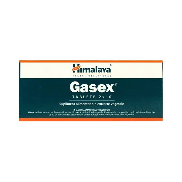 Gasex, 20 tablete, Himalaya