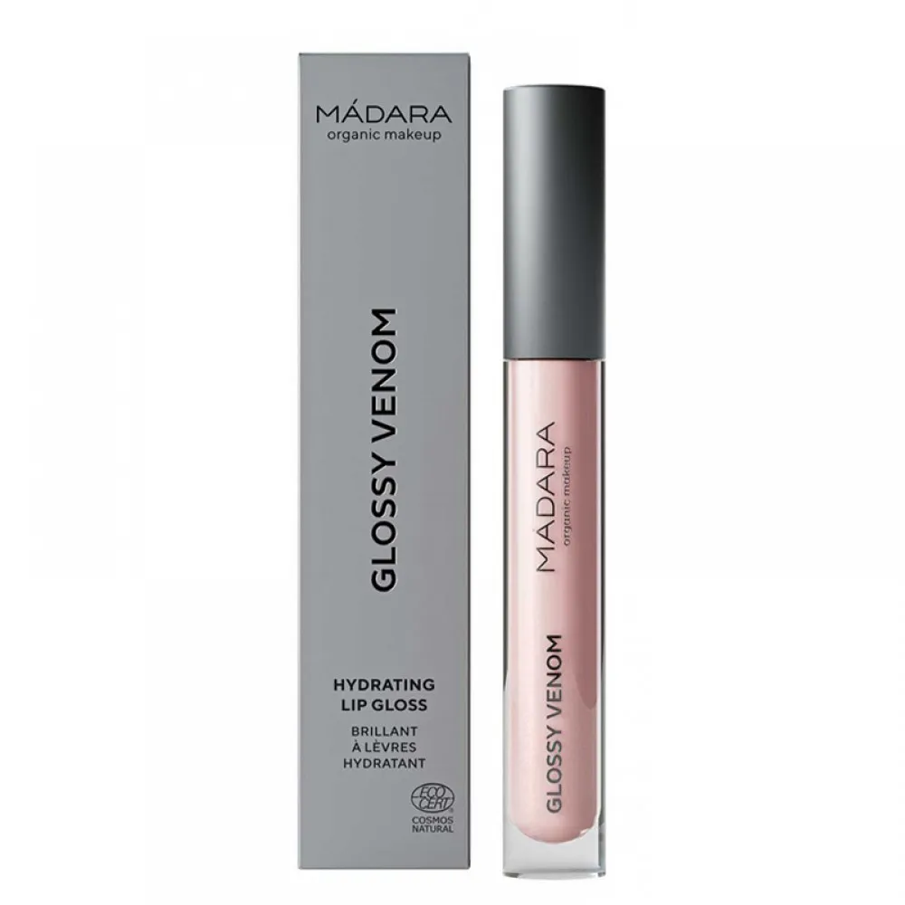 Glossy Venom 71 Hi Shine - gloss hidratant pentru buze (4 ml), Madara