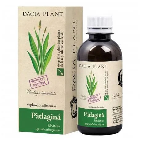 Dacia Plant Sirop patlagina, 200 ml