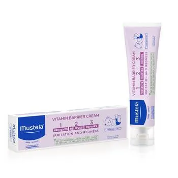 Crema impotriva iritatiei de scutec 1-2-3 Vitamin Barrier, 100ml, Mustela