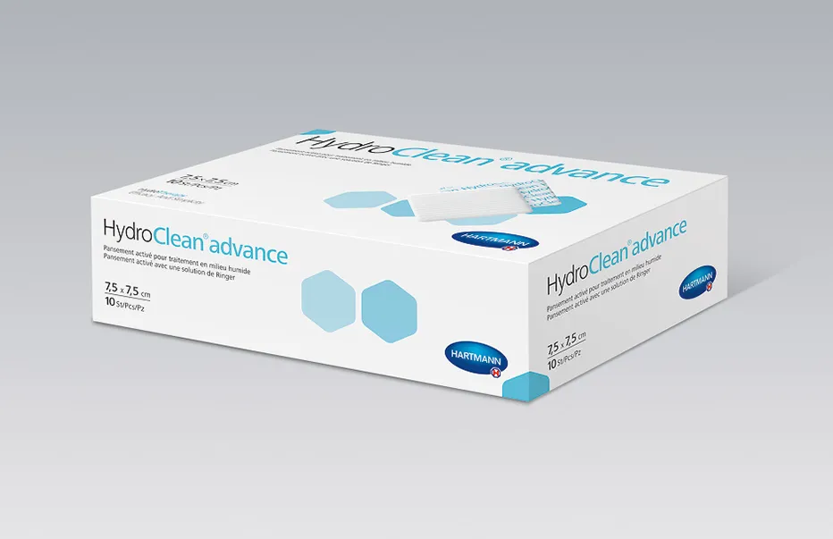 Hartmann Hydroclean Advance 7.5 x 7.5cm pansament x 10 bucati