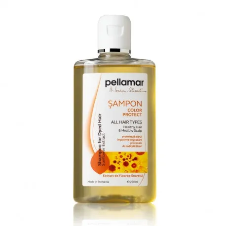 Pell Amar Beauty Hair Sampon pentru par vopsit cu extract de floarea soarelui, 250 ml