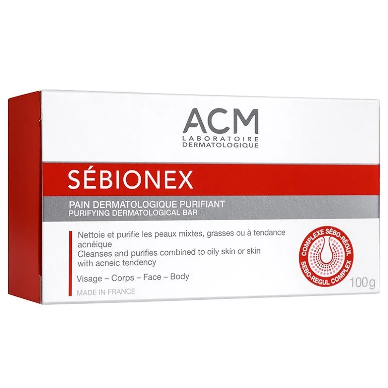 ACM SEBIONEX SAPUN DERMATOLOGIC PIELE GRASA 100G