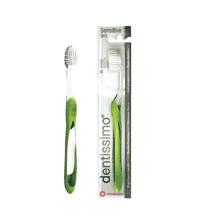Dentissimo periuta de dinti Sensitive Interdental, Massage, Soft bristles