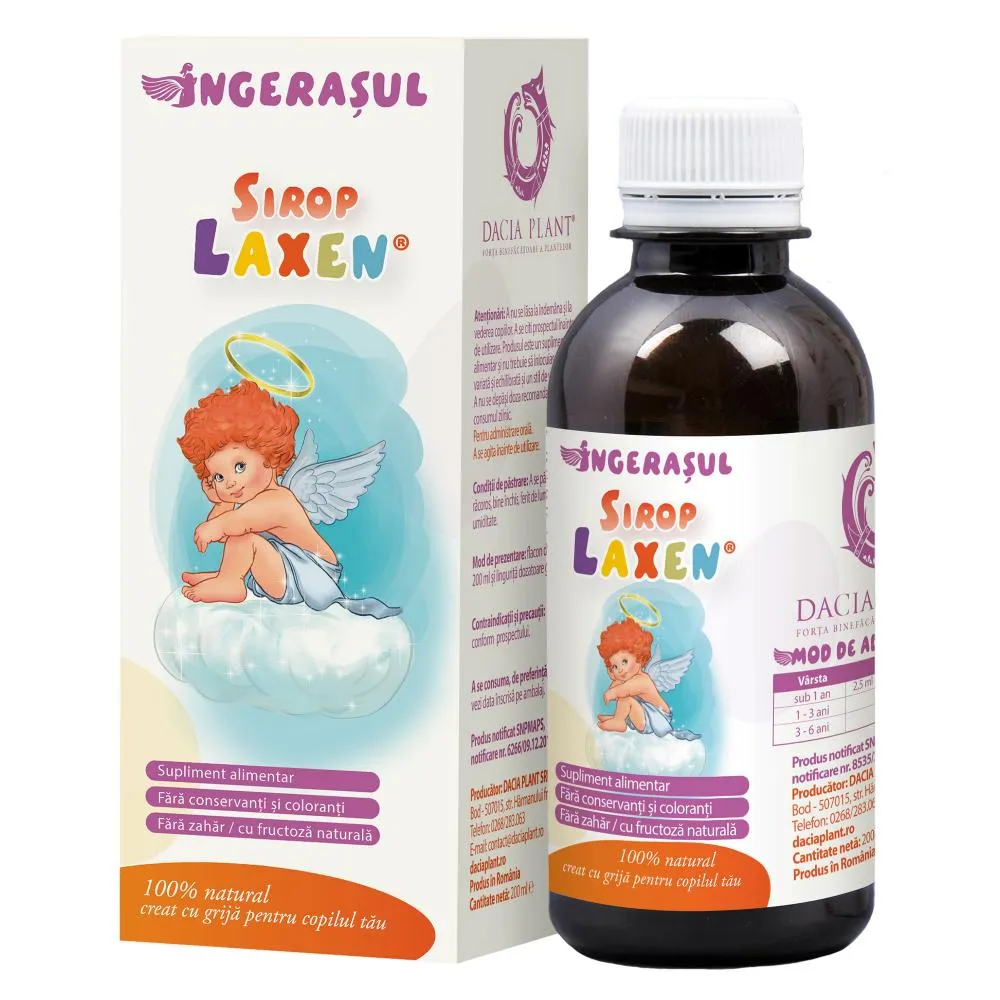 Ingerasul sirop laxen 200ml - Dacia Plant