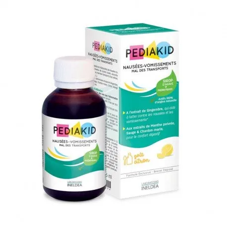 Pediakid Nausees sirop contra raului de transport, 125 ml