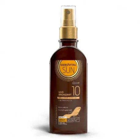 Gerovital Sun Ulei bronzant SPF10-46420, 150ml