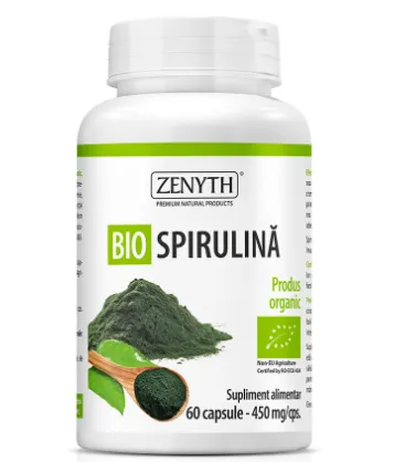 Spirulina bio 450mg 60cps (Zenyth)