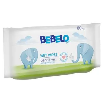 Bebelo Servetele umede, 80 bucati