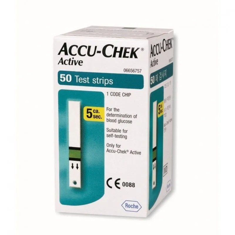 ACCUCHEK ACTIVE TESTE 50BUC