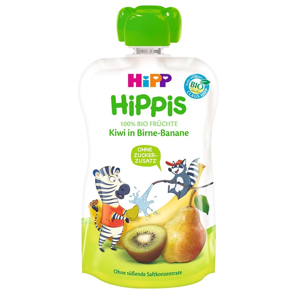 Hipp Piure Fructe pere, banane, kiwi 100g