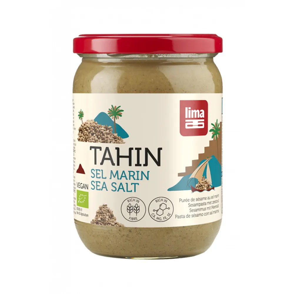 Tahini cu sare de mare bio (500 grame), Lima