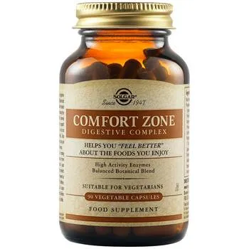 Complex digestiv Comfort Zone, 90 capsule, Solgar