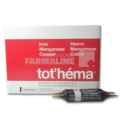 TOT HEMA X 20 SOL. ORALA FARA CONCENTRATIE LABORATOIRE INNOTECH