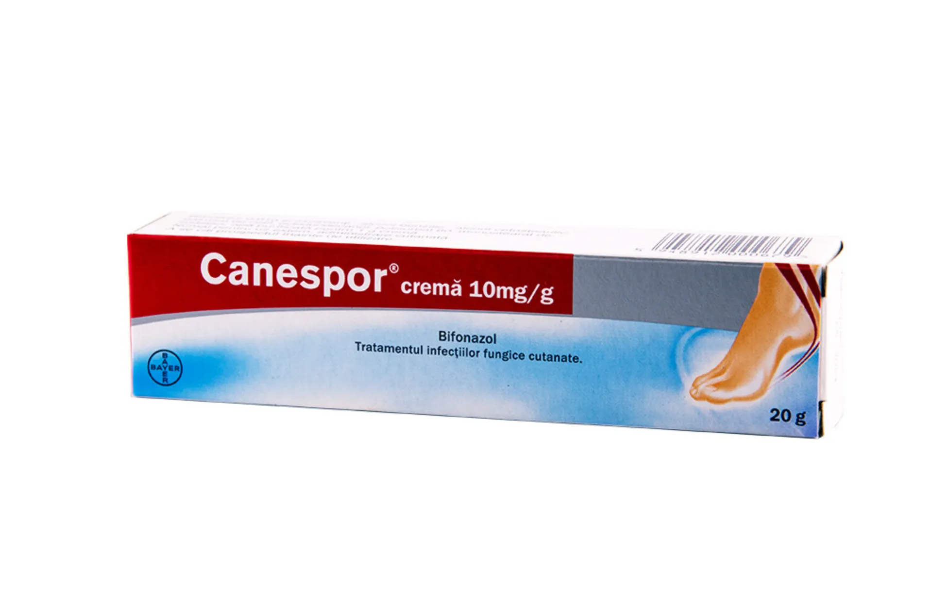 Canespor 10 mg/g crema ,20 g, Bayer