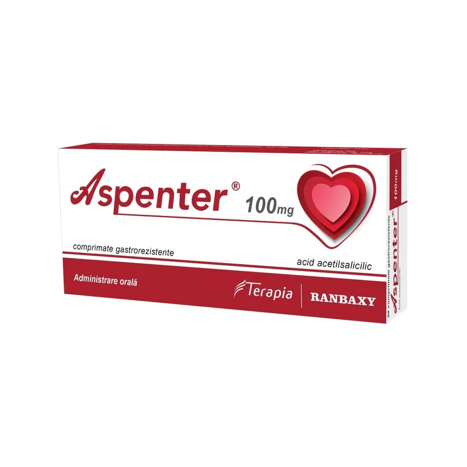 ASPENTER 100MG X 28 COMPRIMATE