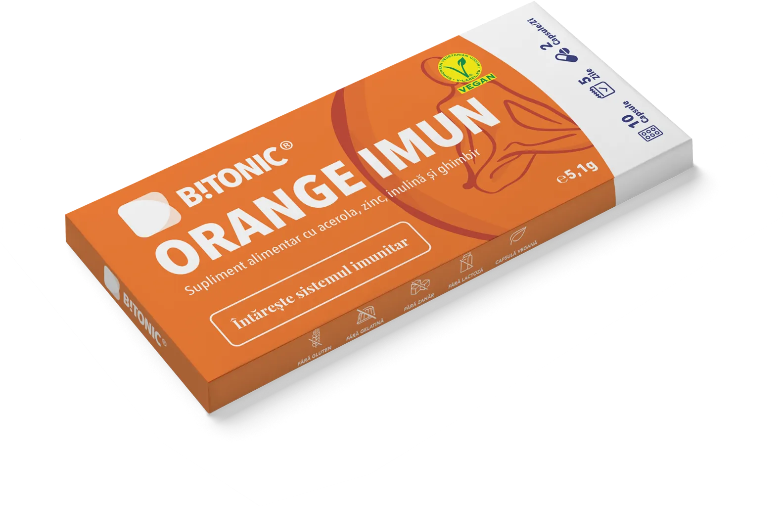 ORANGE IMUN 10cps.veg. B.TONIC - LIFECARE