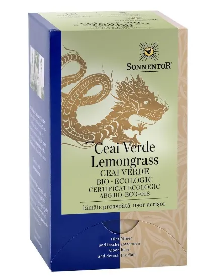 Ceai Verde Iemongrass Eco x 18dz (Sonnentor)