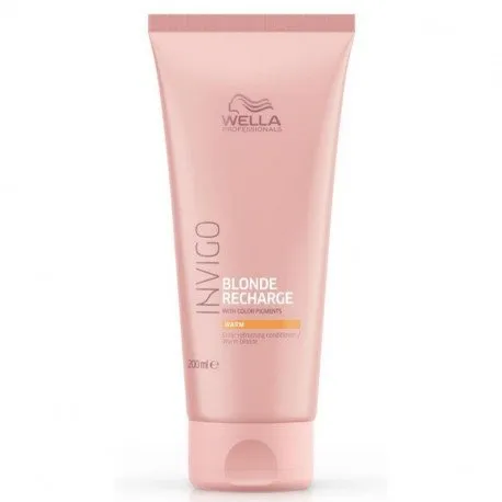 WELLA Invigo Color Recharge Warm Blond Balsam, 200 ml