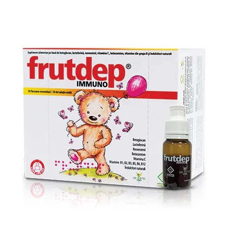 Frutdep Immuno solutie orala x 10 fiole