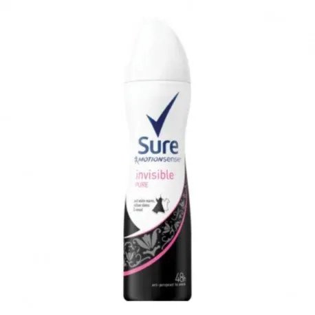 Sure antiperspirant invisible pure, 150ml