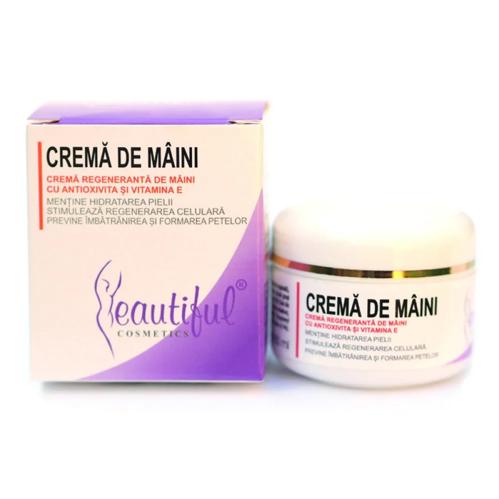 Crema de maini Antioxivita (50 ml), Beautiful Cosmetics