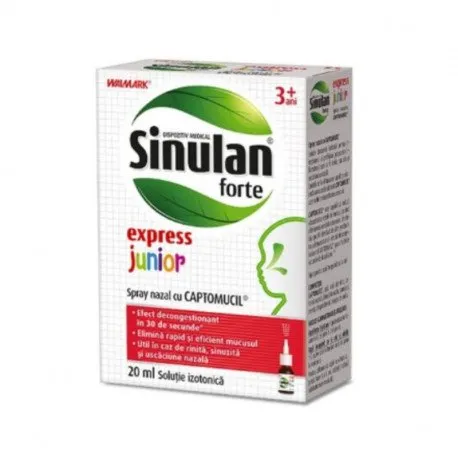 W Sinulan Express Forte Junior, 20ml